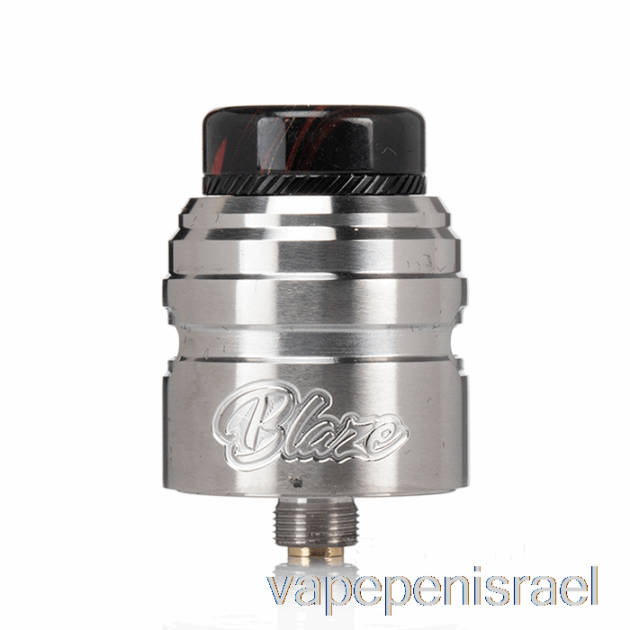 חד פעמי Vape Israel Thunderhead Creations Blaze Solo 24mm Bf Rda נירוסטה